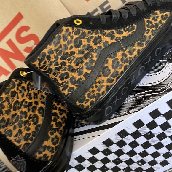 Vans Skate Sk9-Hi Deco Cher Strauberry Cheetah MENS - Picture 15 of 16